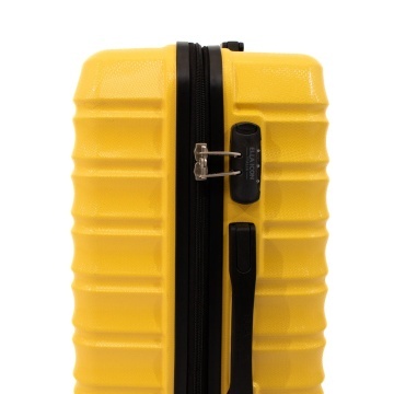 Troler Mediu ABS 4 Roti Duble Ella Icon Assign 1912-65.5 cm Galben - Img 5