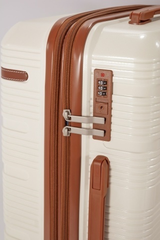 Troler Mediu Extensibil Benzi 65x39x25 cm, Polipropilenă, Cifru, BZ 5900, Gri - Img 7