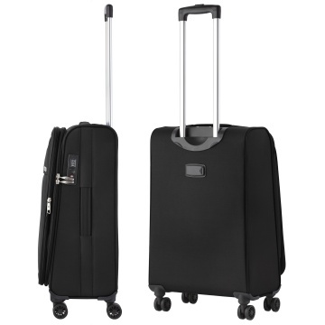 Troler mediu extensibil CarryOn Air, bagaj de cala, 66x42x27 cm, poliester, +20% capacitate, 2.8 kg, negru - Img 5