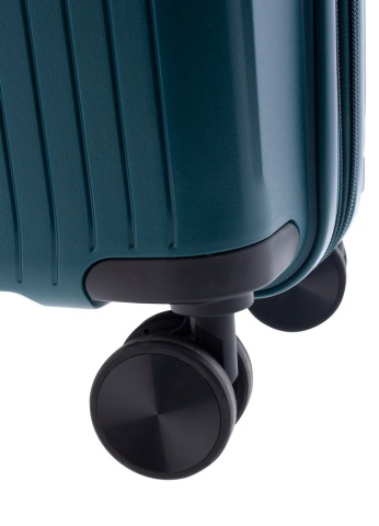 Troler mediu extensibil Gladiator Calypso, polipropilena, cifru TSA, 63 cm, turcoaz - Img 6