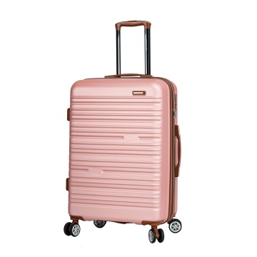 Troler mediu extensibil Madisson SW33803, ABS, cifru, 4 roti duble, 67 cm, rose