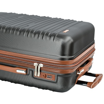 Troler mediu extensibil Madisson SW33803, ABS, cifru, 4 roti duble, 67 cm, antracit - Img 15
