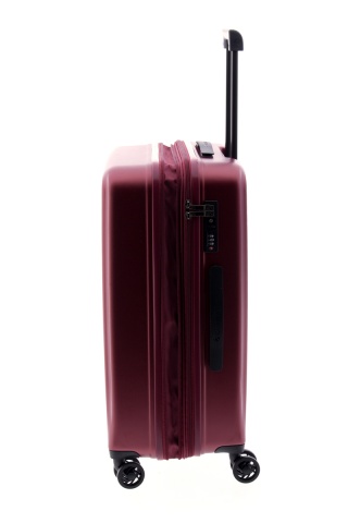 Troler Mediu Extensibil, Policarbonat, Cifru TSA, Gladiator, Nomadtec, MG 3211 - 65 cm, Grena - Img 12