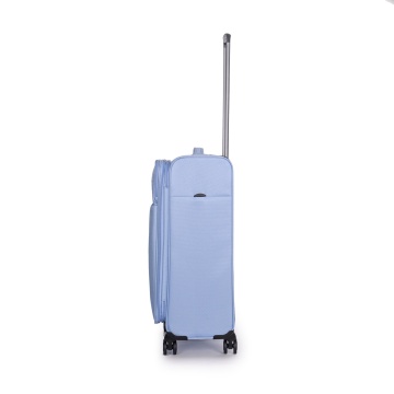 Troler Mediu Extensibil Stratic M Light Plus - 68 cm Albastru deschis - Img 7