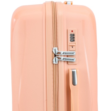 Troler mediu Madisson, 100%polipropilena, 67x43x25 cm, SW51103, coral - Img 7