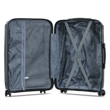 Troler mediu Madisson, 100%polipropilena, 67x43x25 cm, SW51103, negru - Img 2