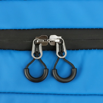 Troler mediu Snowball SW42503, 62x38x27 cm, bagaj de cala, 57L, 2 roti, poliester impermeabil, albastru - Img 10