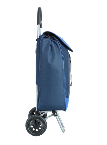 Carucior cumparaturi Madisson SW42034, 2 roti, poliester 600D, bleumarin - Img 3