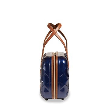 Geanta cosmetice Stratic Leather & More Albastru - Img 4