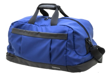 Geanta de voiaj Davidts Escape, Impermeabila, Poliester 600D/PVC, 50 cm, Albastru