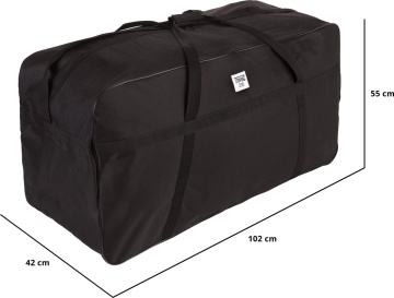 Geanta de voiaj Extra Large TravelZ XXXL 235 L, 102 x 55 x 42 cm, Negru - Img 6