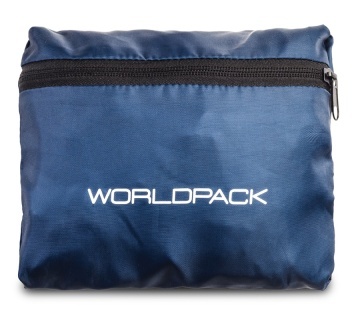 Geanta de voiaj pliabila pentruWizz Air/Ryanair , Worldpack, F10464, 40 cm, Bleumarin - Img 3