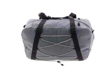Geanta de voiaj/sport Vogart Boreal, 55x31x25 cm, pentru calatorii/sala, nylon ripstop, curea detasabila, gri - Img 4