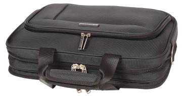 Geanta laptop/documente Snowball SW97943, Comp. Laptop 15.6", Nylon 1680D, Negru - Img 5
