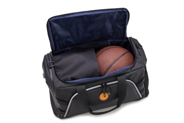 Geanta voiaj/sport impermeabila Verage Cambridge, 45x27x20 cm, compartiment incaltaminte cu igienizare prin ozon (USB), poliester premium, negru - Img 5