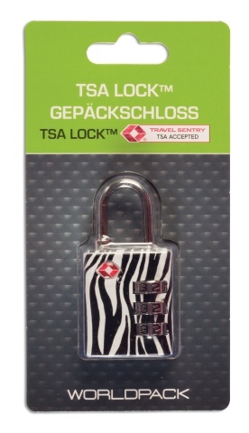 Lacat TSA cu cifru, Worldpack, F10445, Imprimeu 1 - Img 2
