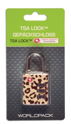 Lacat TSA cu cifru, Worldpack, F10445, Imprimeu 2 - Img 2