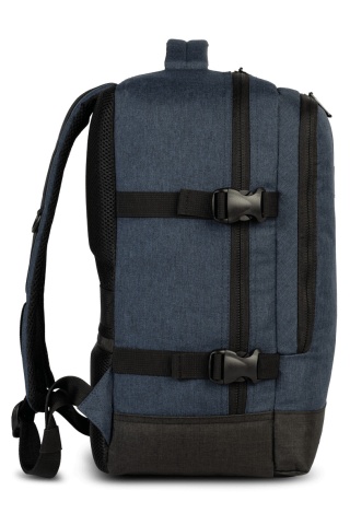 Rucsac Avion 40x30x20 cm Wizz Air/Ryanair, Poliester, 24 L, Bestway Cabin Pro, Bleumarin - Img 5