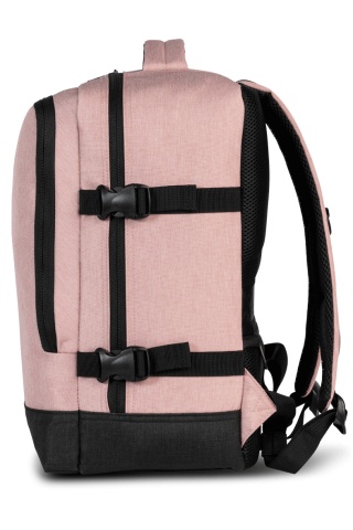 Rucsac Avion 40x30x20 cm Wizz Air/Ryanair, Poliester, 24 L, Bestway Cabin Pro, Rose - Img 5