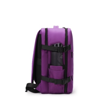Rucsac Avion Aventor 40x30x20 cm Wizz Air/Ryanair, Poliester, 24 L, Mâner tip Geantă, AV202, Mov - Img 9