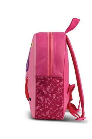 Rucsac copii Fabrizio Peppa Pig 3D F20682, 29x23x10 cm, poliester, roz - Img 2