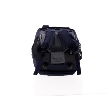 Rucsac cu role 40x25x20 cm, Wizz Air/Ryanair, PVC impermeabil, Gladiator Polar, MG 3958, 14", Bleumarin - Img 3