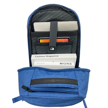Rucsac cu role Snowball SW48448, poliester 600D, negru - Img 3