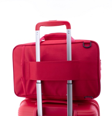 Rucsac de calatorie, tip geanta, pentru Wizz Air/Ryanair, Gladiator, Metro, MG 2128 - 40 cm Rosu - Img 18