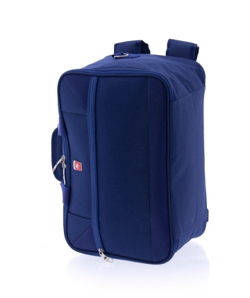 Rucsac de calatorie, tip geanta, pentru Wizz Air/Ryanair, Gladiator, Metro, MG 2128 - 40 cm Albastru - Img 3