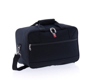 Rucsac de calatorie, tip geanta, pentru Wizz Air/Ryanair, Gladiator, Metro, MG 2128 - 40 cm Negru - Img 10