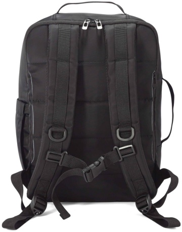 Rucsac extensibil calatorie 40x25x20 cm Ryanair/Wizz Air, Benzi BZ 5815, poliester, negru - Img 4