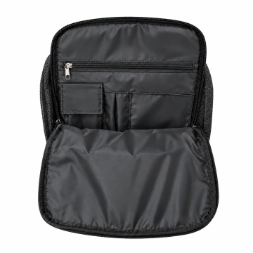 Rucsac Laptop 14" Davidts Portofino Wizz Air/Ryanair, 40 x 28 x 14 cm, Poliester 1680D/Piele ecologica, Antracit - Img 5