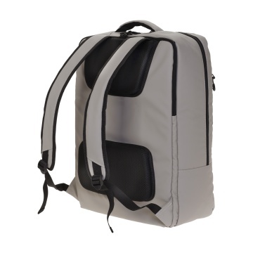 Rucsac mare de călătorie Diplomat, 55x40x20 cm, 40 L, poliester impermeabil, 1 kg, 17 inch, BF211, bej - Img 3
