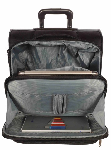 Servieta cu role, Snowball, SW92043, Compartiment Laptop 15.6", Negru - Img 2