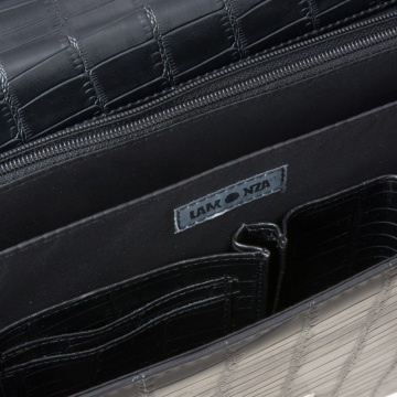 Servieta Lamonza Cambridge, 42x31x14 cm, negru - Img 3