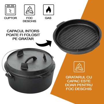 Set 4 Piese pentru gatit camping Dutch Mountains 102286 - Img 5