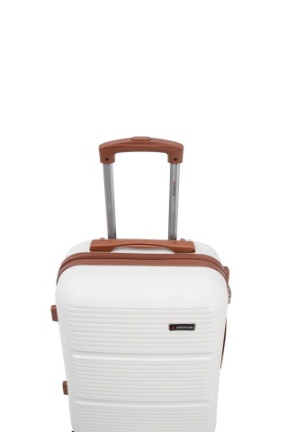 Set Trolere Aventor, ABS, Cifru, 4 Roți Duble 360°, AV107, 3 Piese, Alb - Img 19