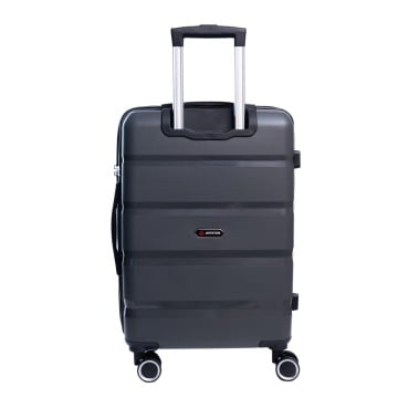 Set trolere Aventor AV102, 1 bagaj de cabina si 2 de cala, polipropilena, cifru TSA, antracit - Img 10