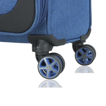 Set Trolere Extensibile Lee Cooper, Poliester, 4 Roti duble, Cifru, LC33503, Albastru - Img 19