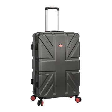 Set Trolere Lee Cooper London, ABS, 4 Roti Duble, Cifru, 3 Piese, Antracit - Img 6