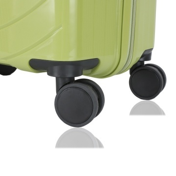 Set Trolere Madisson, Polipropilenă, Fermoar Antifurt, Cifru, 3 Piese, SW66303, Auriu - Img 7