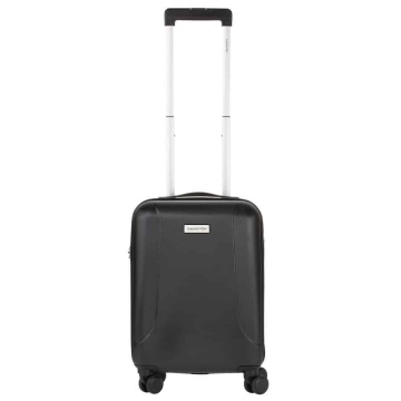 Set Trolere, Policarbonat/ABS, 4 Roti Duble, cifru TSA, CarryOn Skyhopper, 3 Piese, Negru - Img 7