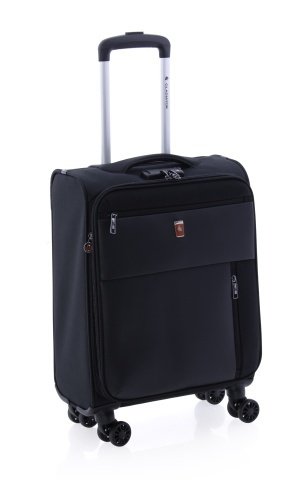 Troler Cabina, 4 Roti Duble, Nylon, Gladiator, Arctic, MG 3710 - 55 cm, Negru - Img 10