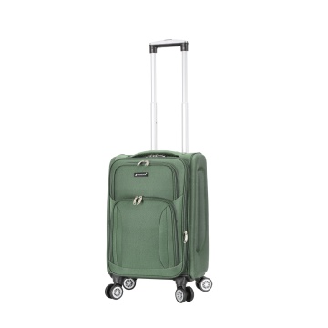 Troler Cabină Extensibil 55x35x23 cm, Poliester, Cifru, Madisson,SW66204, Verde