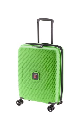 Troler Cabină Extensibil 55x40x20 cm Gladiator Vincent, Polipropilenă, Cifru TSA, Verde