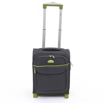 Troler cabina Lamonza Superlight, 40x30x21 cm, 1.8 kg, gri / verde - Img 9