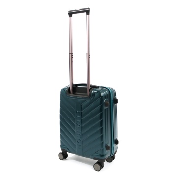 Troler Cabina Policarbonat Cifru TSA 4 Roti Duble ELLA ICON ARMOR 1274-55 cm Albastru - Img 3