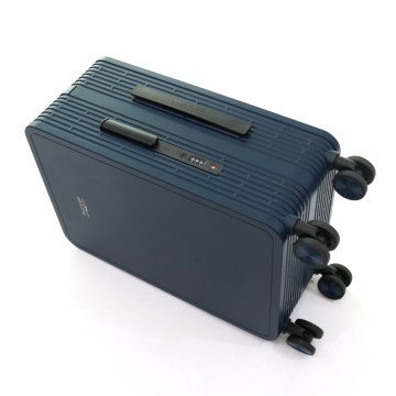 Troler Cabina Policarbonat Cifru TSA 4 Roti Duble Ella Icon Compact 2509 - 55 cm Bleumarin - Img 4