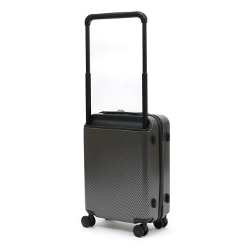 Troler Cabina Policarbonat Cifru TSA 4 Roti Duble Ella Icon Shine 2512-56 cm Negru - Img 6
