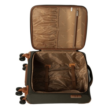 Troler Cabina Poliester 4 Roti Duble Ella Icon Atena 1173-55 cm Verde - Img 2